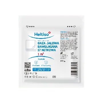 Heltiso, Gaza jałowa bawełniana, 17 nitkowa, 1 m2