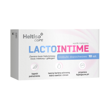 Heltiso Care Lactointime globulki dopochwowe, 10 sztuk