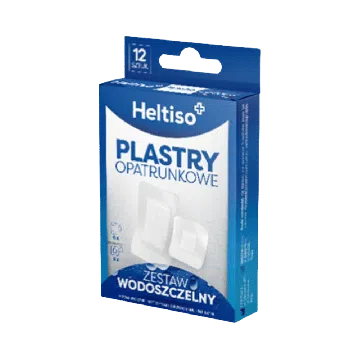 HELTISO, Plastry opatrunkowe, Zestaw Wodoszczelny, 12 szt.