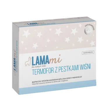  LAMAmi termofor z pestkami wiśni