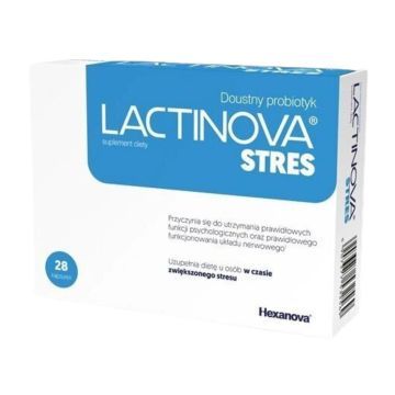 Lactinova stres, kaps., 28 szt