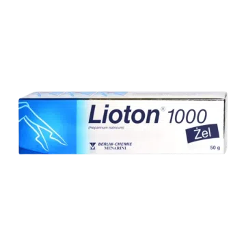 Lioton 1000, 8,5 mg (1000 IU)/g, żel, 50 g