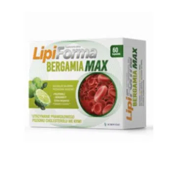 LipiForma Bergamia Max, kaps.twarde, 60 szt