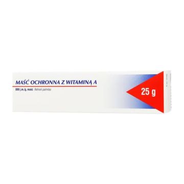 Masc z vit. A, ochronna, 800 j.m./g, (Hasco), 25 g