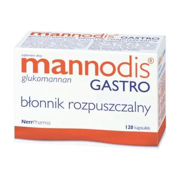 Mannodis Gastro, kaps.twarde, blonnik, rozpuszczalny,  60szt