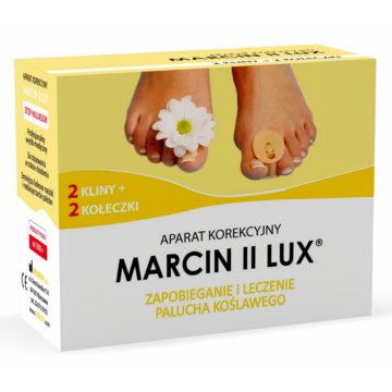 Marcin II Lux, aparat korekcyjny na haluksy, na dzień, 1 zestaw