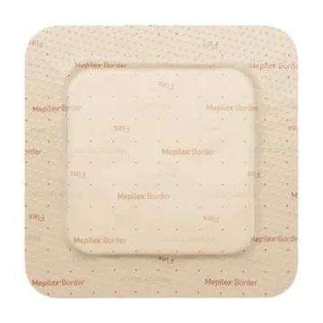 Mepilex Border Flex, opatr., 7,5 x 7,5 cm, 1szt (z op.5szt)
