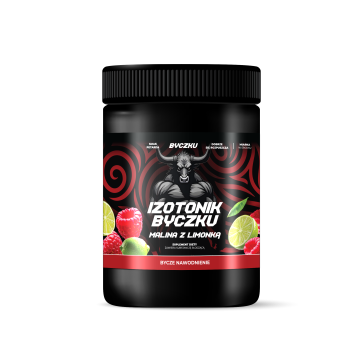 BYCZKU Izotonik Byczku malina z limonką, 700g