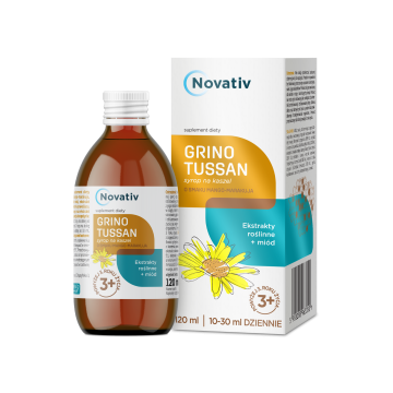 Novativ Grinotussan, syrop, 120 ml
