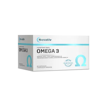 Novativ Omega-3, kaps., 60 szt