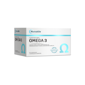Novativ Omega-3, kaps., 60 szt