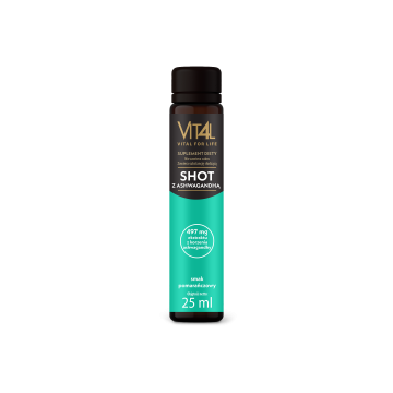 VIT4L Vital for life Shot z ashwagandhą 25ml