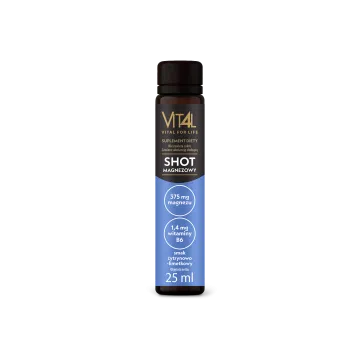 Vit4l Vital for life Shot magnezowy, 25ml