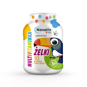 Novativ Kids Żelki Multivitaminka, 150 g
