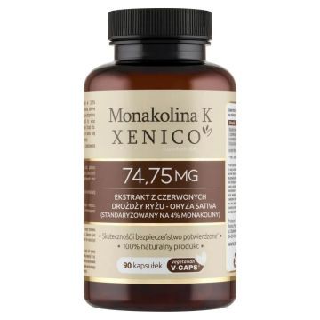 Monakolina K Xenico, kapsułki, 90 szt.