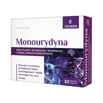 Monourydyna, kaps., 30 szt