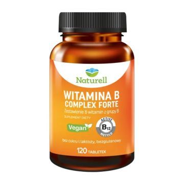 Naturell Witamina B Complex forte, tabl.,120 szt