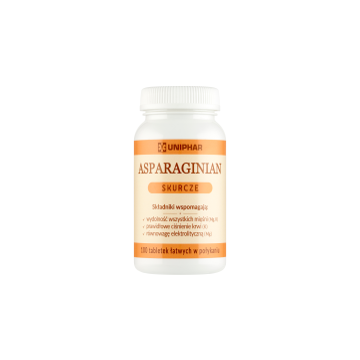 Asparaginian Magnez Potas, tabletki, 100 szt. (Uniphar)