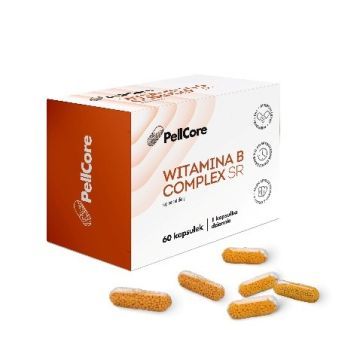 PellCore Witamina B complex SR, kaps., 60 szt 