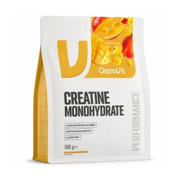 OstroVit Monohydrat Kreatyny, proszek, smak mango, 500 g
