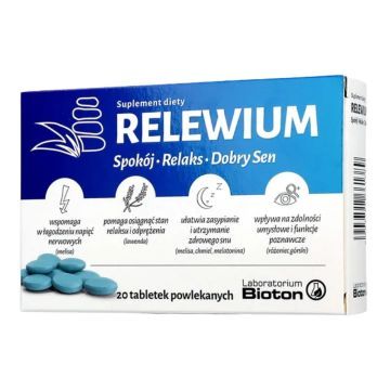 Relewium, tabl.powl., 20szt