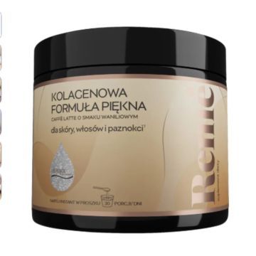 Reme Kolagenowa Formula Piekna,prosz.,caffe latte wanil,150g
