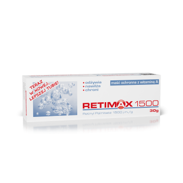 Retimax 1500, maść ochronna z witaminą A, 30 g