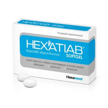 Hexatiab, kapsułki dopochwowe, 10 szt.