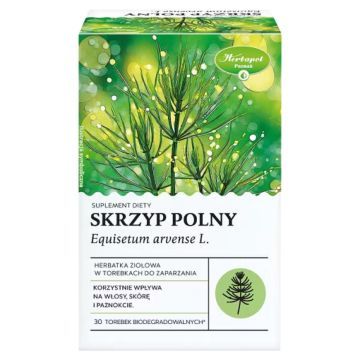 Skrzyp polny, herbatka zioł.,1,8 g, 30 sasz.