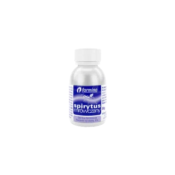 Spir. mrowczany, 5%, roztw.na skore,(Farmina), 50 g