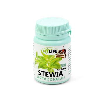 My Life Stewia Slodycz z natury, tabl.,200 szt