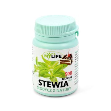 My Life Stewia Slodycz z natury, tabl.,500 szt
