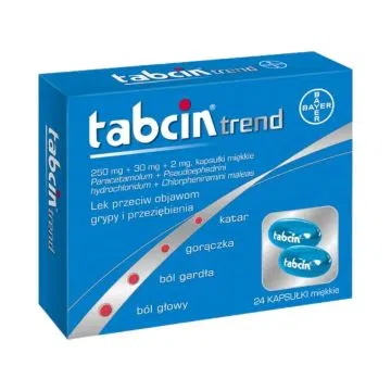 Tabcin Trend, kaps.miekkie, 24szt