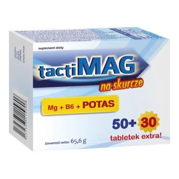 TactiMag na skurcze, tabl.powl., 80szt,pojem.
