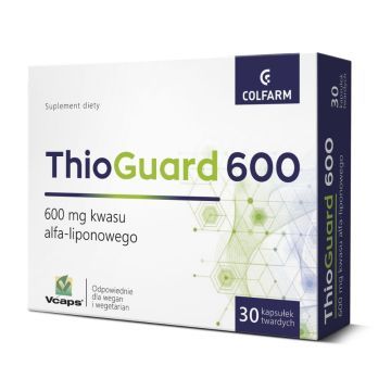 ThioGuard 600, kapsułki twarde, 30 szt.