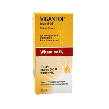 Vigantol,500mcg/ml(20 000IU/ml)krop.dou(i.rów)InPh,Łotw,10ml