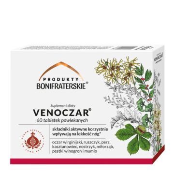 Venoczar, tabl.powl., 60 szt
