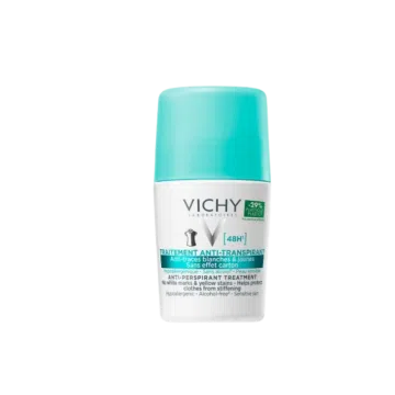 Vichy, antyperspirant w kulce 48h, przeciw śladom na ubraniach, 50 ml