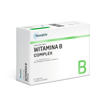 Novativ Witamina B complex, tabletki 60 sztuk