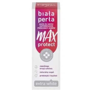 Biała Perła, pasta do zębów, Max Protect, 75 ml