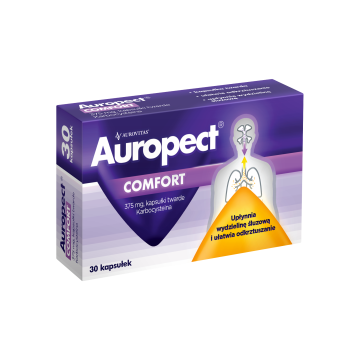 Auropect Comfort, 375 mg, kapsułki twarde, 30 szt.