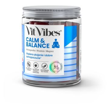 Vit Vibes Calm&Balance, żelki, 60 szt