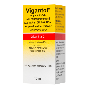 Vigantol,500mcg/ml(20 000IU/ml)krop.dou(i.rów)Delf,Niem,10ml