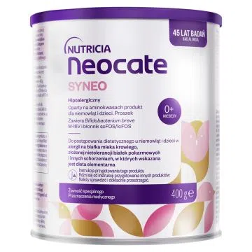 Neocate Syneo, proszek, 0 m+, 400 g