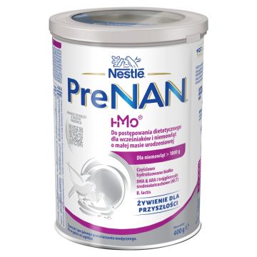 PreNAN, proszek dla wcześniaków i niemowląt, 400 g