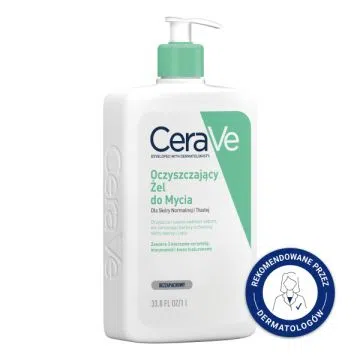 CeraVe, oczyszczający żel do mycia, 1000 ml