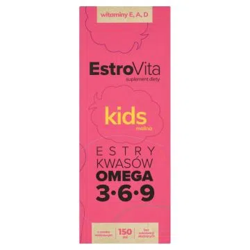 EstroVita Kids Malina, płyn, 150 ml