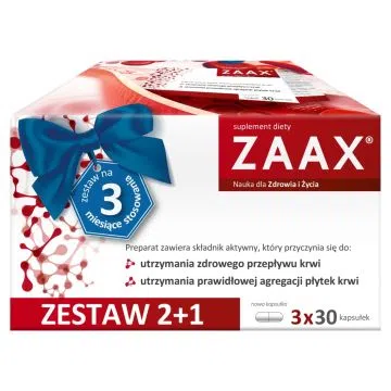 Zaax, kaps., (Reig), 30 szt x 3 op.,PROM.5325/23