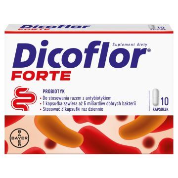 Dicoflor Forte, kaps., 10 szt