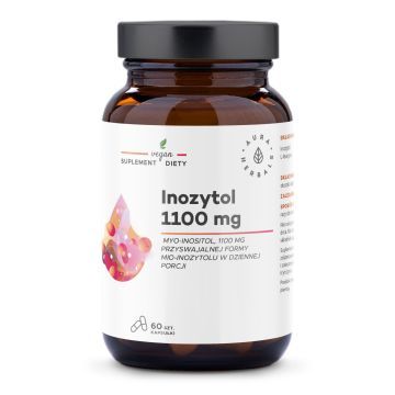 Inozytol 1100 mg Myo-Inositol, kapsułki, 60 szt.